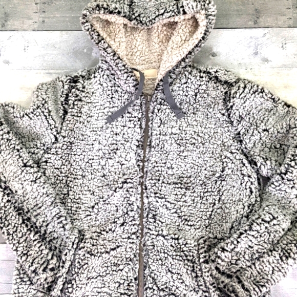 Thread Supply Teddy Zip Up Sweater oversize XS - Picture 2 of 12